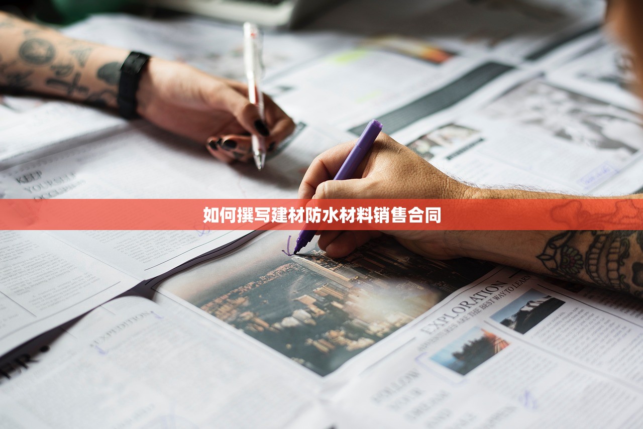 如何撰写建材防水材料销售合同