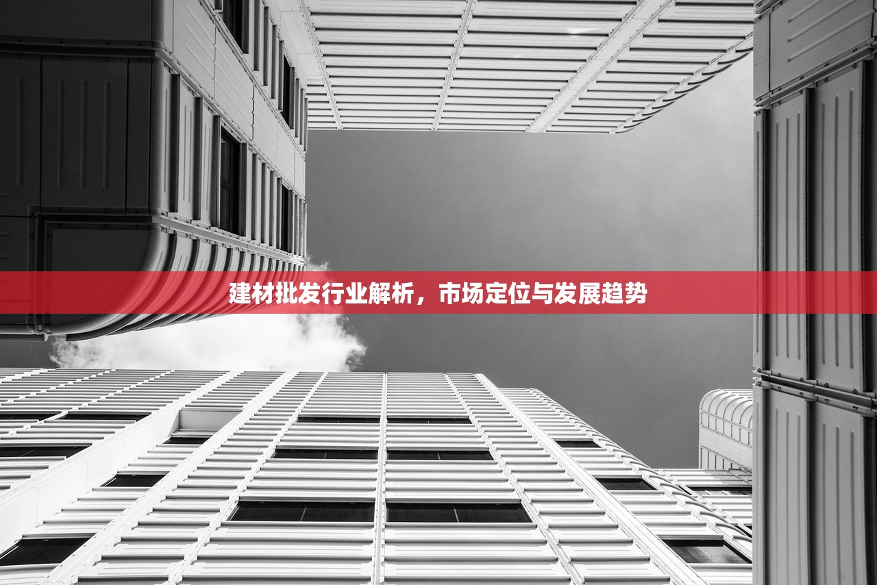 建材批发行业解析，市场定位与发展趋势