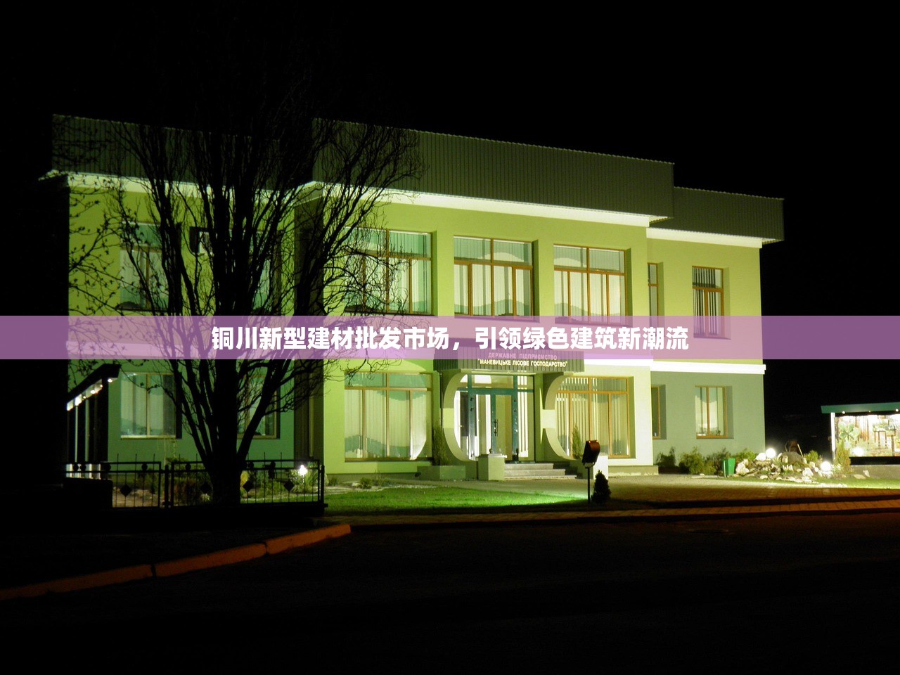 铜川新型建材批发市场，引领绿色建筑新潮流